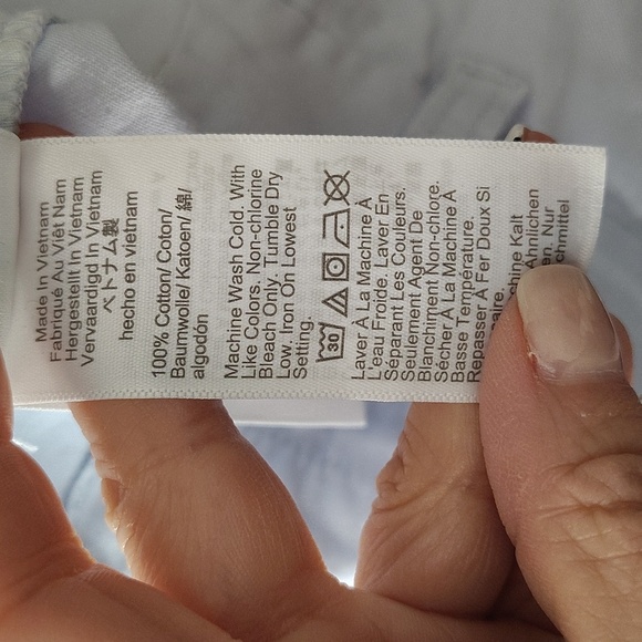 J. Crew Light Blue Size 4 Shorts Mid Rise Cotton Chinos - Picture 8 of 8